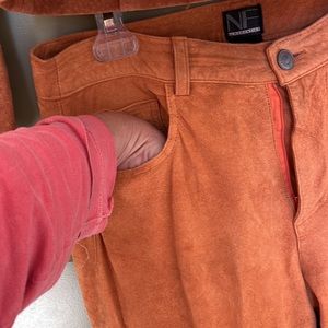 New Frontier.  SUEDE  Neiman Marcus. Jacket & pants  8
